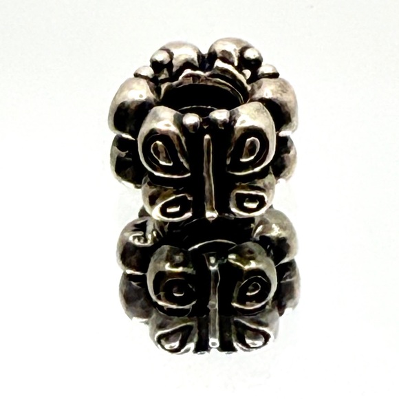Authentic Pandora Butterfly Sterling Silver Bead Charm‎ Retired - Picture 1 of 5